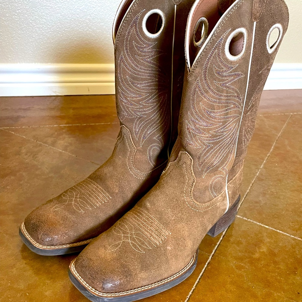 Men’s Ariat Sport Rider Square Toe Cowboy Boots